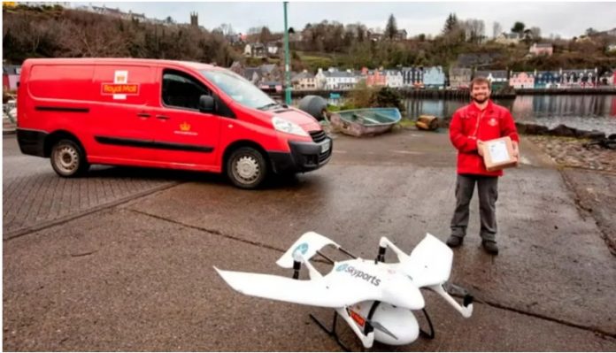 royal-mail-uk-drone-service-in-orkney-islands