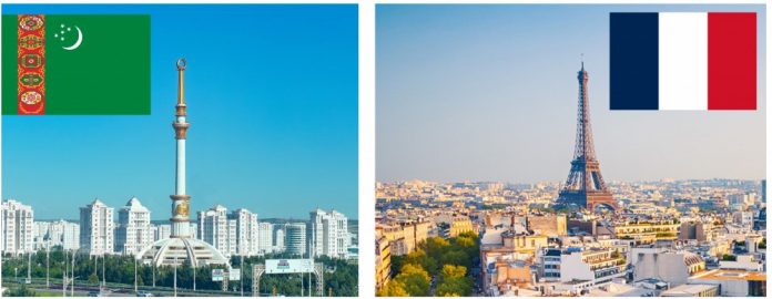 france turkmen ashbgabat paris