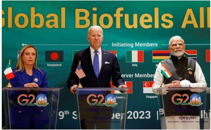 jo biden in india narenda modi g20