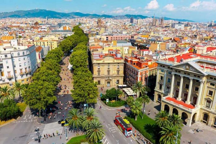 la rambla barcelona spain
