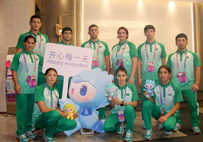 turkmen-judu-team-in-china-honchzhou-дзюдо sport