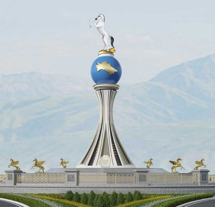 arkadag-city-akhan-horse-statue