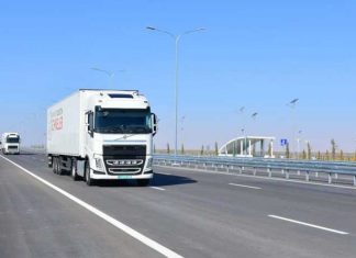 Герой-Аркадаг ознакомился с ходом строительства автомагистрали Теджен-Мары
