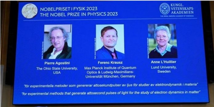 nobel fysik fizika