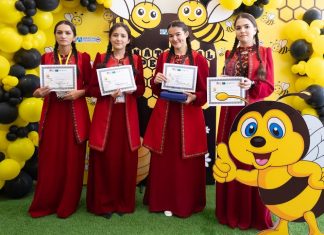 В Ашхабаде определили победителей конкурса «Spelling bees»