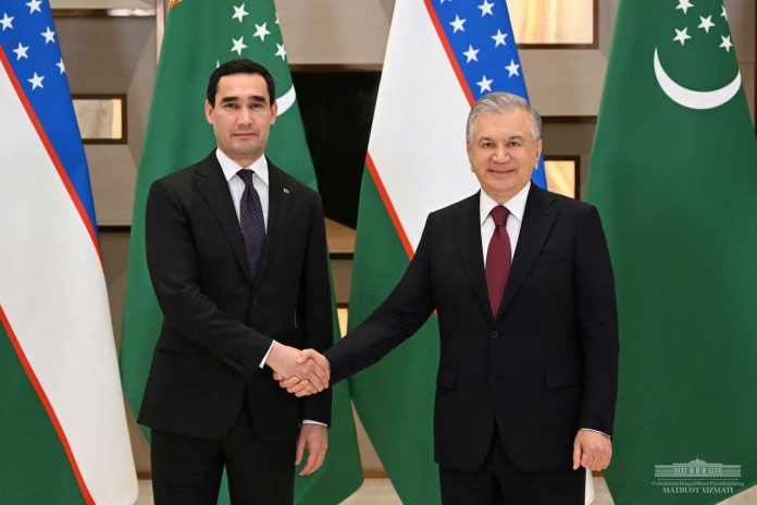 serdar-berdimuhamedow-shavkat-mirziyoyev-eco-summit-tashkent