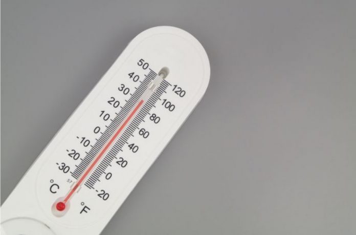 termometr thermometer gradusnik hot air