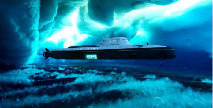Migaloo m5 underwater yacht