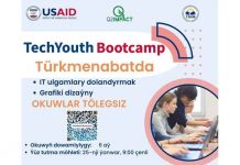 USAID-iň YDA taslamasynyň «TechYouth Bootcamp» maksatnamasy Lebap welaýatynda amala aşyrylyp başlanýar