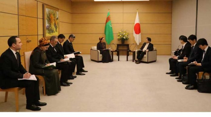 gulmanova-japan-visit-turkmen-parliament-delegation-mejlis