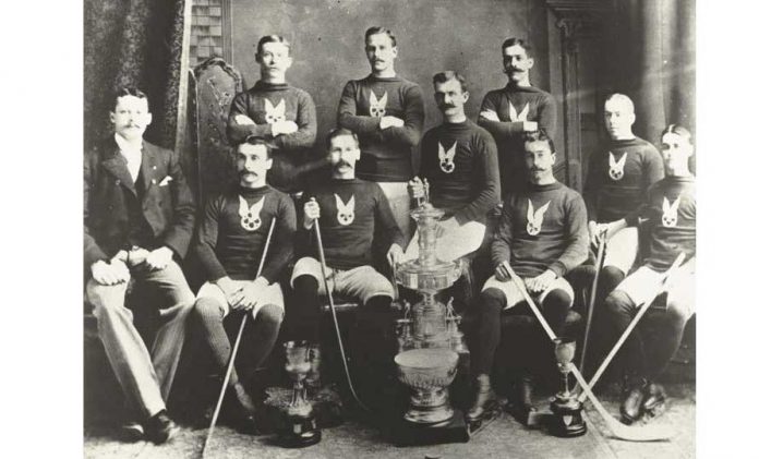 First_Stanley_Cup-hockey