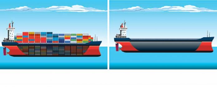 Full_and_empty_cargo_ship-gami-gemi