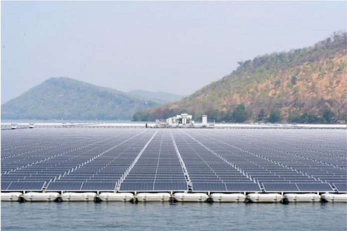 solar on the water