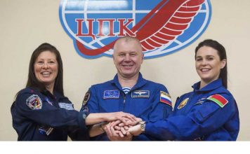 Первая в истории белоруска отправилась в космос