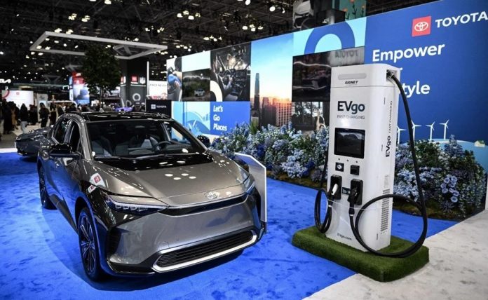 toyota electric new york auto show