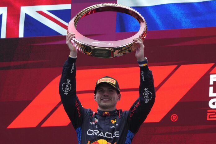 Max Verstappen at Chinese GP 2024
