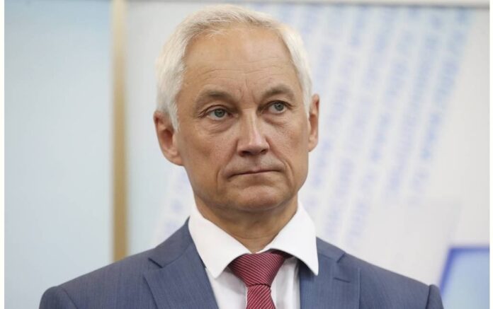 andrey belousov former economy ministr of russia defense