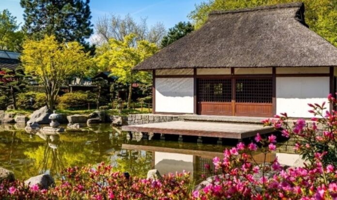 japan traditional house yaponiya