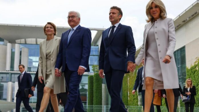 president of macron in germany