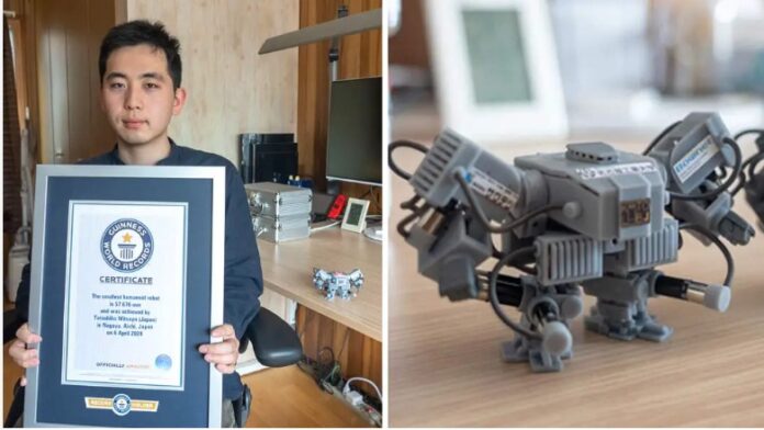 smallest humanoid robot japan Misuya Tasuhiko