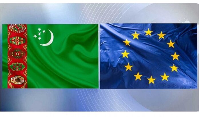 turkmenistan-european-union-flags-eu-baydak