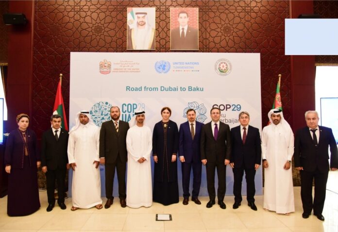 road fom dubai to baku turkmenistan transport