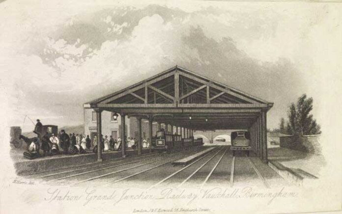 Vauxhall_Station_Birmingham_1837-train-railway-station-