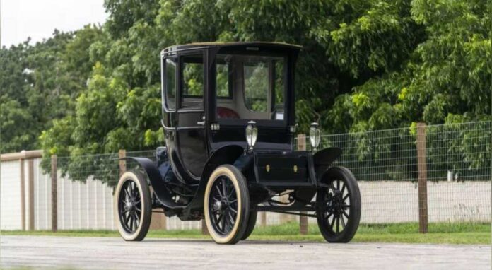 Waverly Model 93 1913-electric-car-sell by-auction