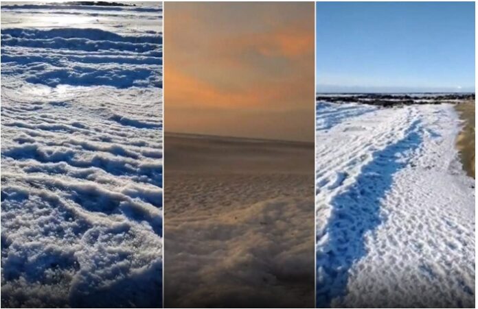 frozen waves sea