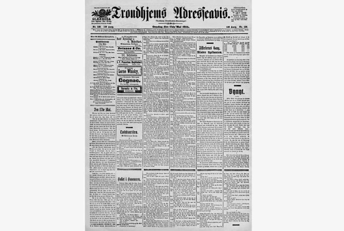oldest-norsk-paper-Trondhjems_Adresseavis_17