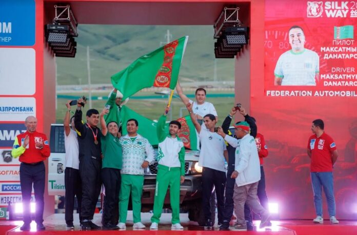 silkway rally 2024 maksatmyrat danatarow