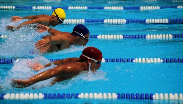 swimmers yuzuji paris sport olimpiada