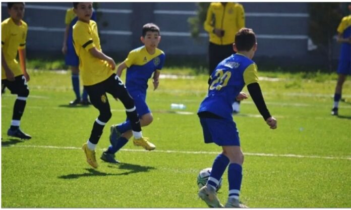 turkmen kids football futbol