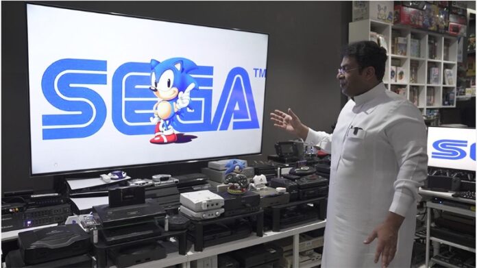444 game console hucked up to one tv record