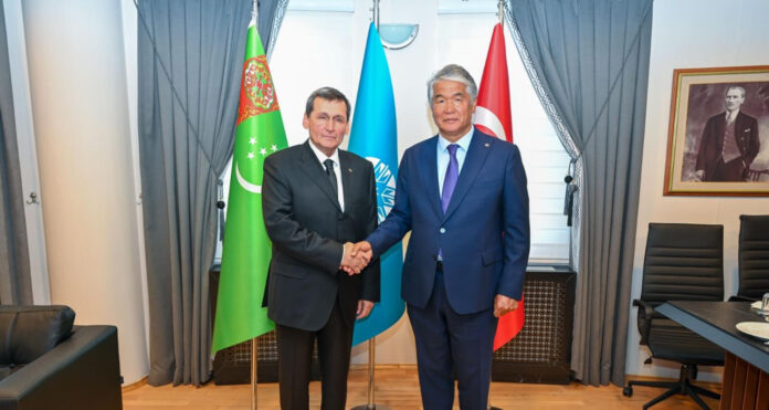 mfa-turkmenistan-r-meredov-and-turksoy-sultan-raev