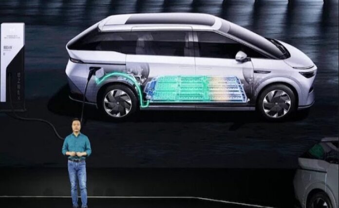 xpeng charging ultra station