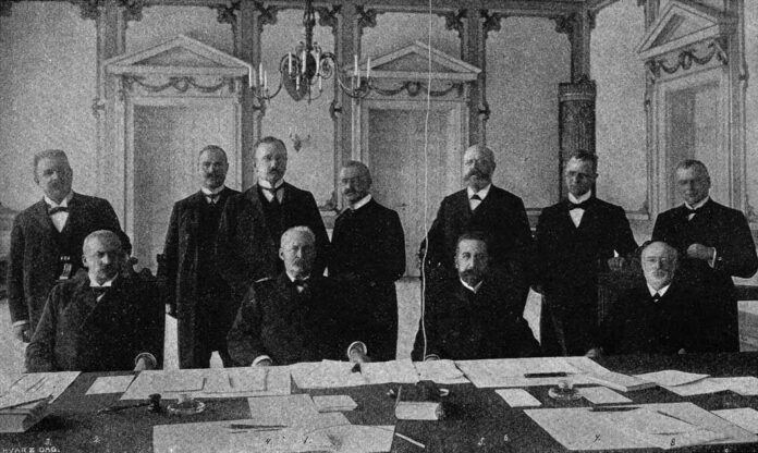 sweden-and-norweg-delegation-Karlstadkonventionen-23-september-1905