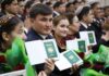 В Туркменистане вручены паспорта новым гражданам