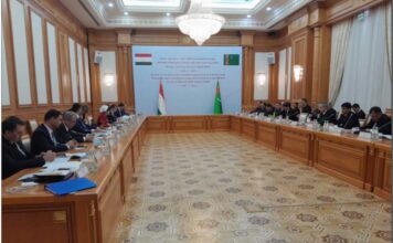 В Ашхабаде проведено очередное заседание Совместной туркмено-таджикской межправкомиссии по торгово-экономическому и научно-техническому сотрудничеству