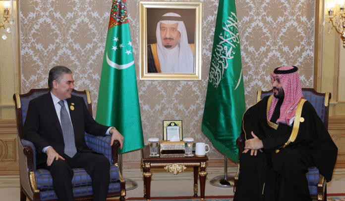 Türkmen halkynyň Milli Lideri Saud Arabystany Patyşalygynyň Mirasdüşer Şazadasy