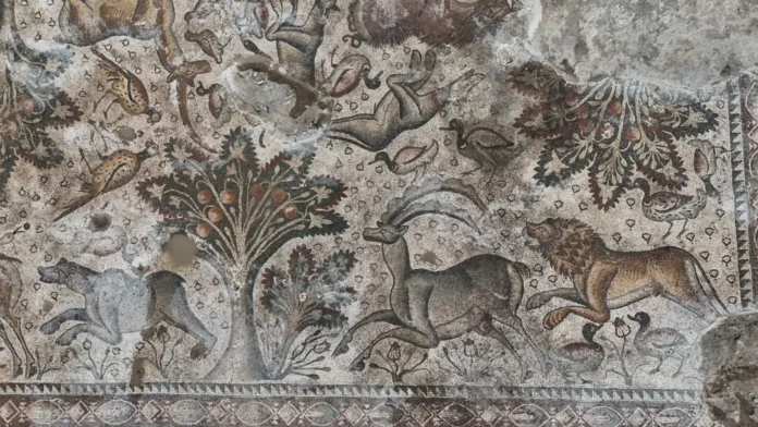 anadolu leopari mosaic