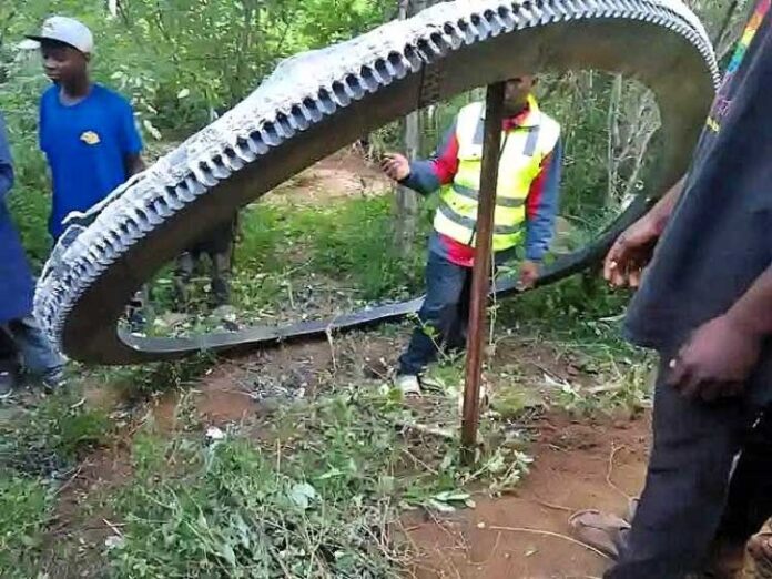 mystery-as-huge-half-tonne-space-ring-crash-lands-in-remote-village