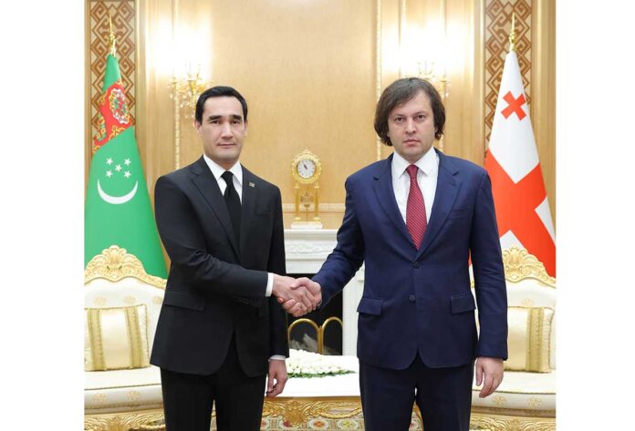 georgian-PM-irakli-Kobahidze-and-turkmen-president-berdimuhamedov-08-03-001PR