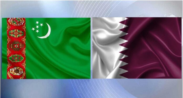 turkmen-katar-baydak-qatar-flag