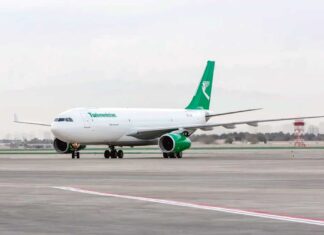 Авиакомпания «Туркменистан» обновила график внутренних перелетов