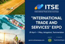 «Halkara söwda we hyzmatlar» atly sergi-ýarmarka hem-de «Türkmenistanda halkara ülňülerine laýyk gelýän hil üpjünçiligi» atly halkara maslahaty (29-njy aprel — 1-nji maý)