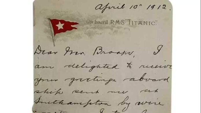 titanic-letter-record-price