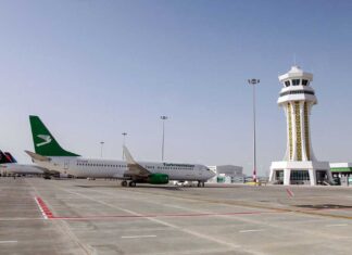 Turkmenistan’s international airports are attracting the attention of foreign airlines