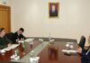 В МИД Туркменистана состоялась встреча с президентом Научного фонда ОЭС