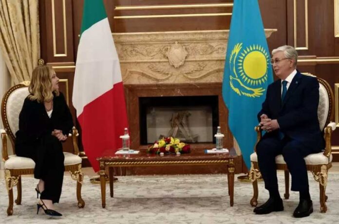 italy-meloni-kazakhstan-tokayev